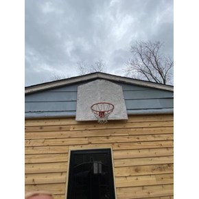 Garage Gable vent - Indianapolis, IN - Before