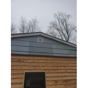 Garage Gable vent - Indianapolis, IN - After