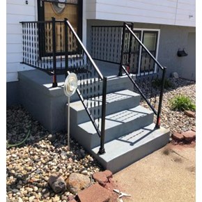 Replaced Railings 