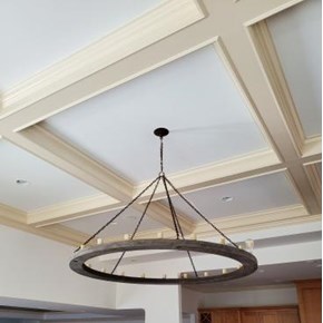 Assembled  & Hung Chandelier 