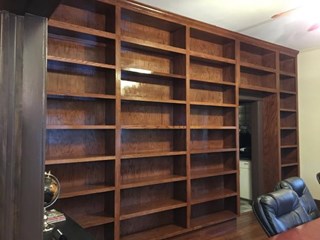 Custom Bookcase done in Rogers