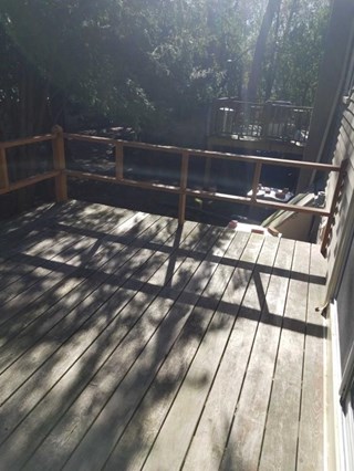 Framingham Deck Make-over  Before
