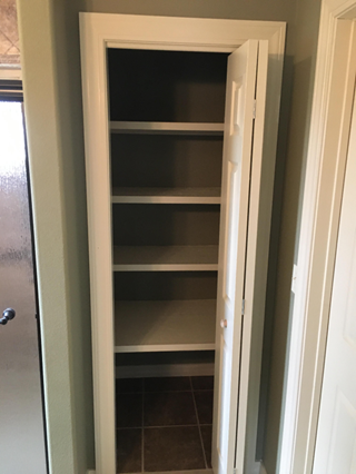 Closet Conversion in West Fork