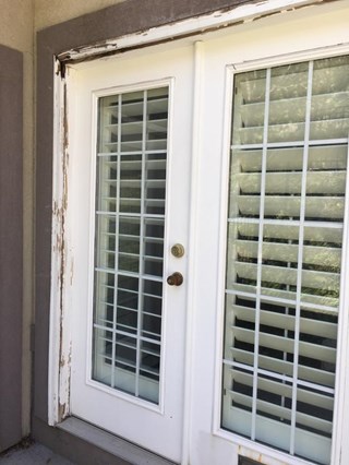 Holladay Door Frame Repair (Before)