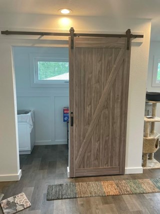 After Barn Door Install