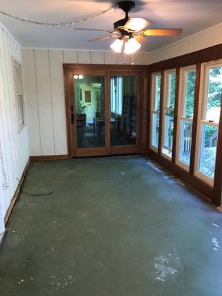 Before sunroom refresh