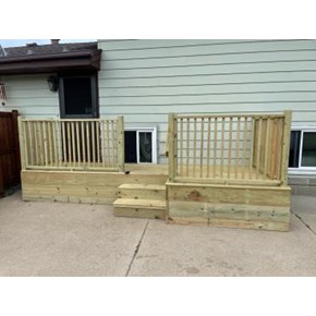 Porch Deck After