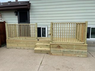 Porch Deck After
