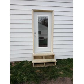 Window Replaced with Door