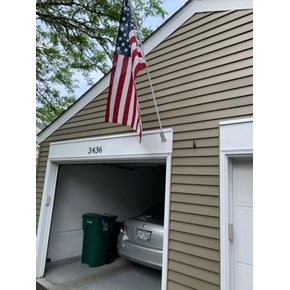 Install flagpole-after