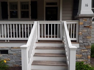 Porch Gate After Picture in Asheville, NC