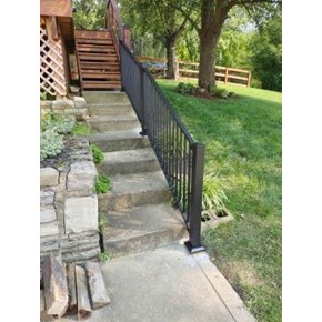 Installed New Sturdy Handrail