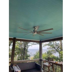 After ceiling and fan install