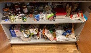 Kitchen Cabinet - (Before)