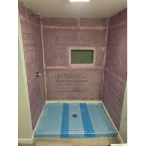 Before New Tile Installed