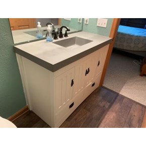 Ace Handyman Services Waukesha Lake Country Bathroom Vanity Install in Waukesha Wisconsin