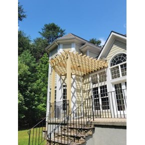 1st Pergola added to Moooresville home - 2nd one coming soon