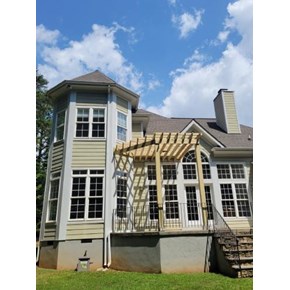 Another view of Mooresville Pergola