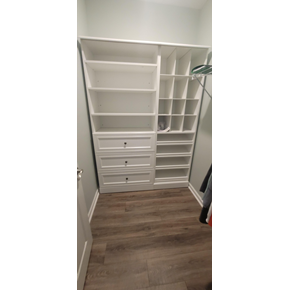 New Closet System Installation in Bluffton