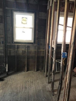 Before Photo of Apartment Kitchen Remodel in Kingston, PA