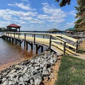 Long Dock resurface - Mooresville on the Lake!
