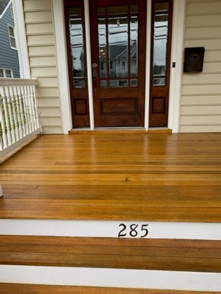 Porch Floor Refinishing After