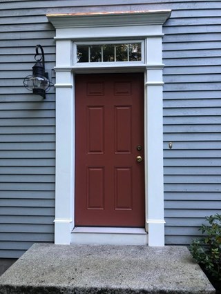 Front Door Trim Make-Over 