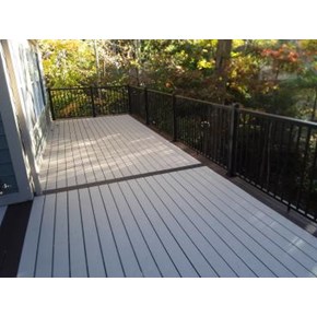 Composite Trex Deck Project in Asheville, NC
