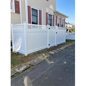 Ace Handyman Services Wilkes-Barre and Scranton Vinyl Fence Installation in Forty Fort, PA