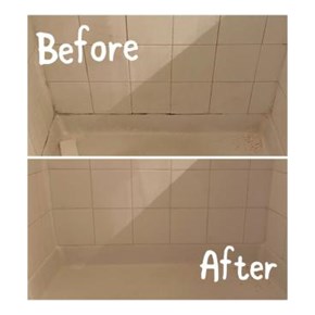 Grout before and afters
