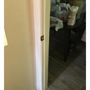 Door jam repair after