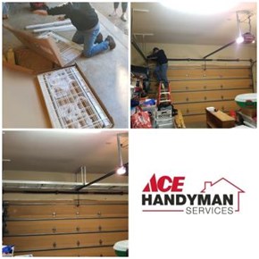 Garage overhead storage assembly and installation