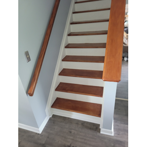 Ace Handyman Services remodeled stairs in Delaware, Ohio