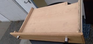 Damaged Kitchen Drawer Repair Before 