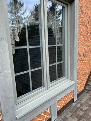 Exterior Home Window Trim Repair After