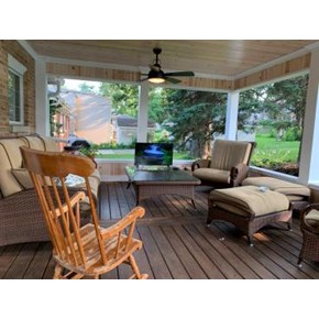 Wheaton Ace Handyman Best Back Porch Ever