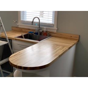 Wheaton Ace Handyman Services Custom Butcher Block Countertop