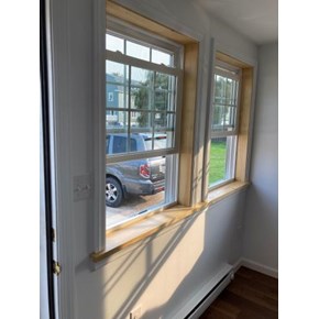 Vinyl Double Hung Window Installation in Forty Fort