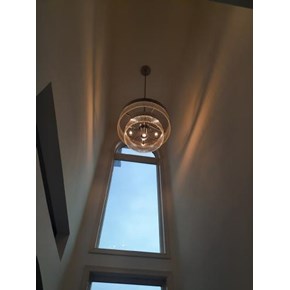Aladdin Light Lift and Chandelier Installation in Wilkes-Barre Twp