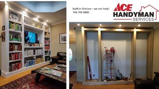 Custom Built in shelving