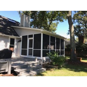 James Island Screened in Porch after picture