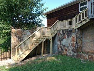 Deck Stairs and Railing Re-Build - AFTER