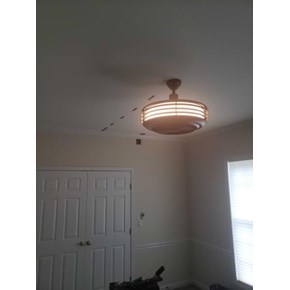 New Electrical Service / Ceiling Fixture Install