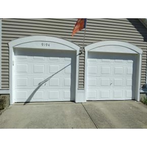 Paint Garage Doors and Trim