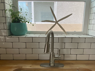 After Kitchen Faucet installation