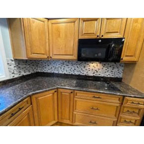 Kitchen Tile Backsplash After