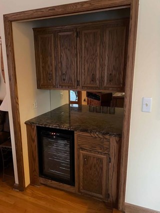 Wine Bar Renovation Before