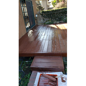 Deck Repair and Stain