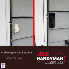 Smart doorbell install