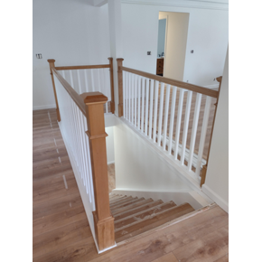 Installed Railing system